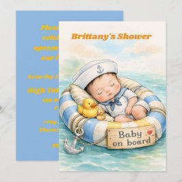 Descarga digital de invitación para ducha de bebé