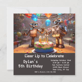 Descarga digital de invitaciones a fiesta de cumpl