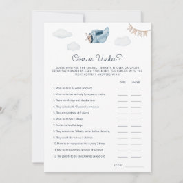 Descargable con o bajo tarjeta de juego