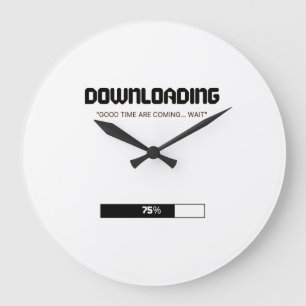 Descargando ✌️ de paz interior Reloj de pared mi