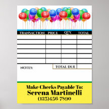 DESCARGAR Póster de Hoja de Factura