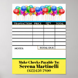 DESCARGAR Póster de Hoja de Factura