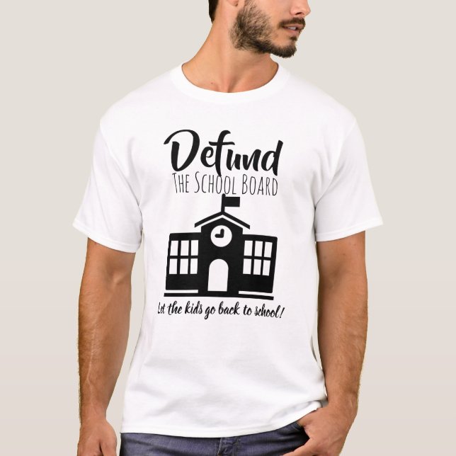 Descartar la camiseta del consejo escolar (Anverso)