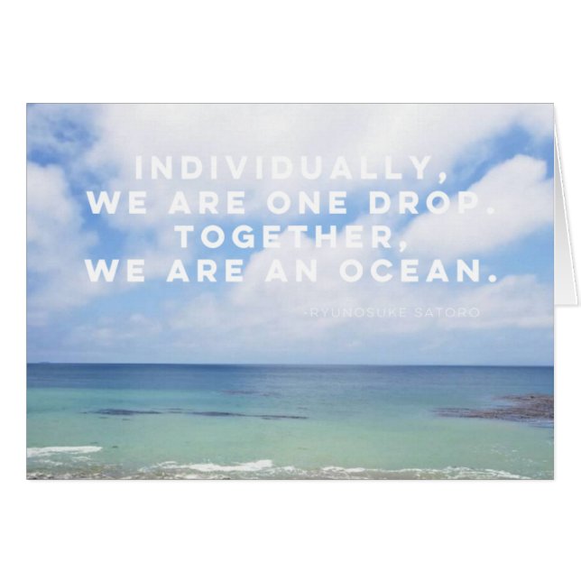 Descenso del océano (Anverso (Horizontal))