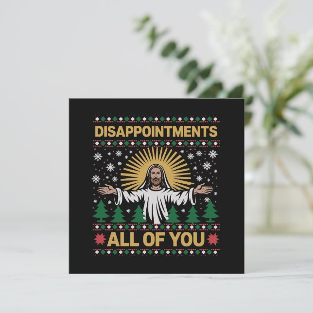 Descepciones a todos ustedes Jesús Navidad Feo (Anverso de pie)