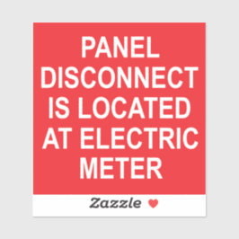 DESCONECTAR EL PANEL UBICADO EN EL Pegatina ELÉCTR