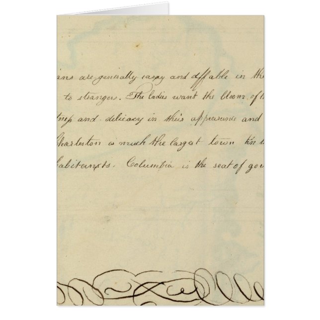 Descripción de Carolina del Sur (Frente)