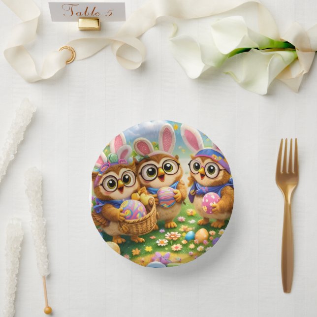 Descripción de platos de papel para fiesta de Pasc (Boda)