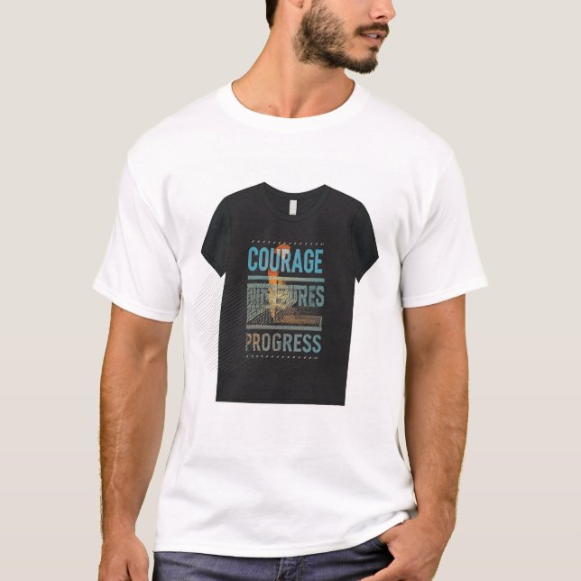 Descripción del diseño de camisetas (Anverso)