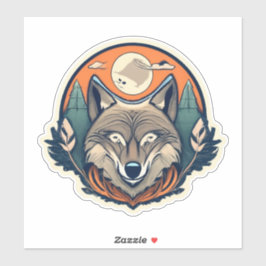 Descubra el arte de la artesanía de Pegatinas lobo