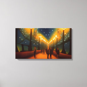 Descubra la vibrante vida nocturna con el arte dig