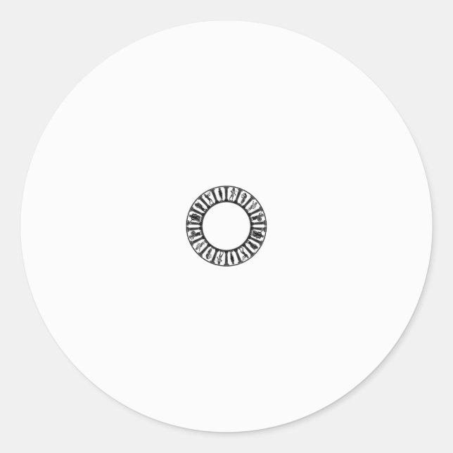 Descubra Pegatinas redondos clásicos de alta calid (Anverso)