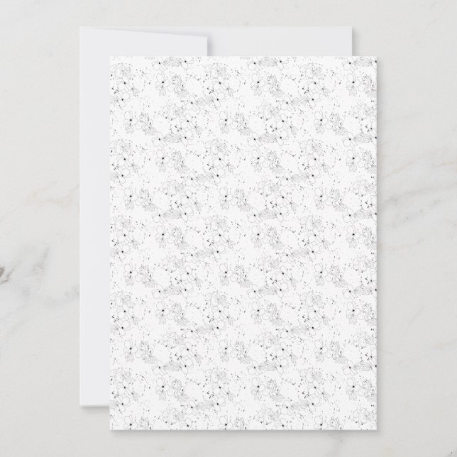 Descubre las tarjetas de fecha elegantes y planas (Anverso)