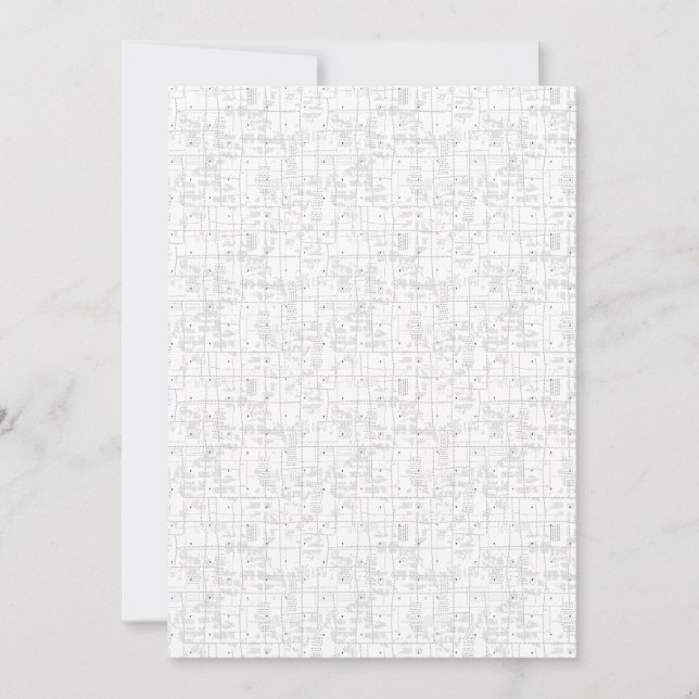 Descubre las tarjetas de fecha elegantes y planas (Anverso)