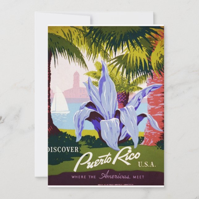 Descubre Puerto Rico (Anverso)