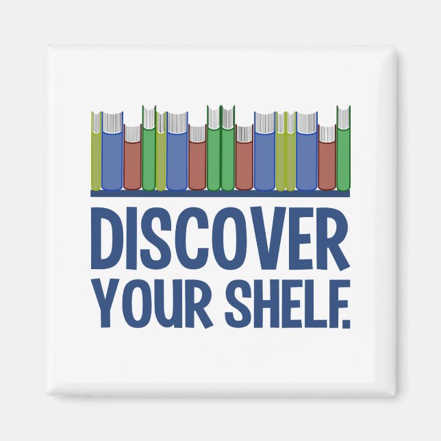 Descubre tu imán Shelf (Frente)