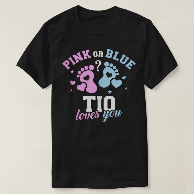 Descubrimiento de género tio tío Tank Top (Diseño del anverso)