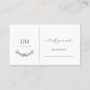 Descuento de joyas simple de personalizado de mono