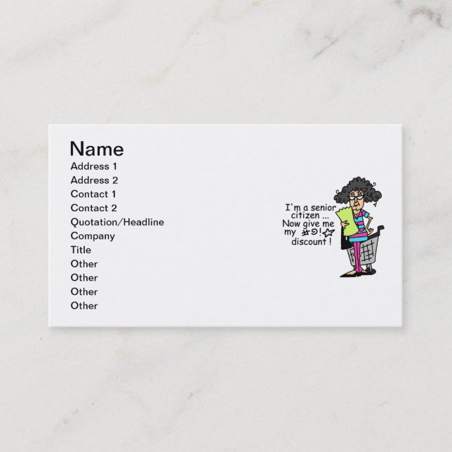 Descuento del jubilado (Anverso)