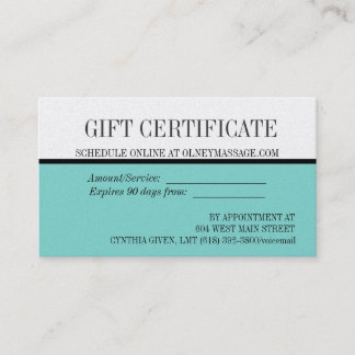 Descuentos tarjeta azul del masaje y de regalo del balneario