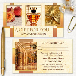 Descuentos Tarjeta de regalo de artículos de lujo Sus fotos