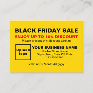 Descuentos Venta de Business Black Friday con tarjeta de desc