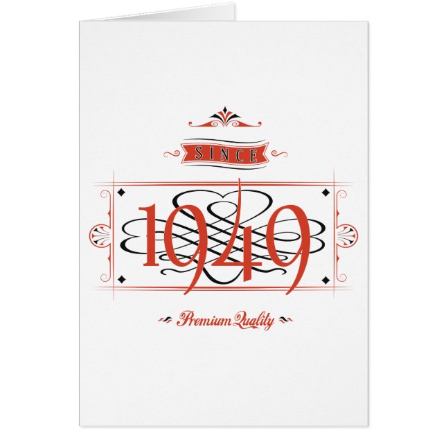 Desde 1949 (Red&Black) (Frente)