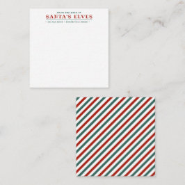 Desde el escritorio de la tarjeta de nota mini de 