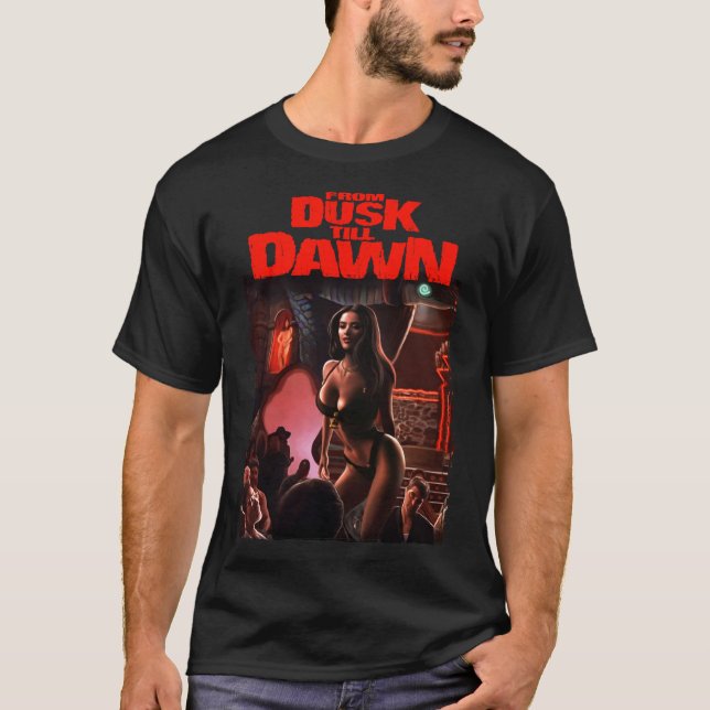 Desde el ocaso hasta el amanecer camiseta esencial (Anverso)