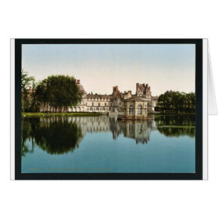 Desde el parque, Fontainebleau Palace, Francia vin