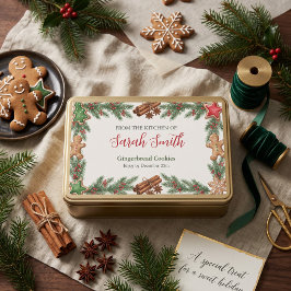 Desde la Cocina de Etiqueta de Comida de Navidad