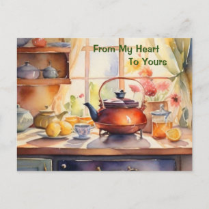 Desde mi corazón hermosa tarjeta de vacaciones en 