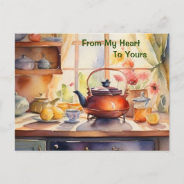 Desde mi corazón hermosa tarjeta de vacaciones en 