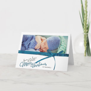 Desde Nuestro Hogar A Su Feliz Tarjeta De Navidad