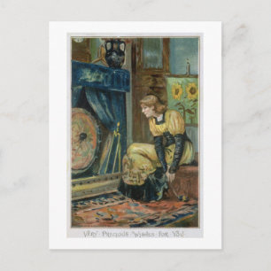 Desea muy muy para usted, navidad del Victorian