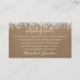 Deseando Bien Para El Papel De Invitación De Boda 