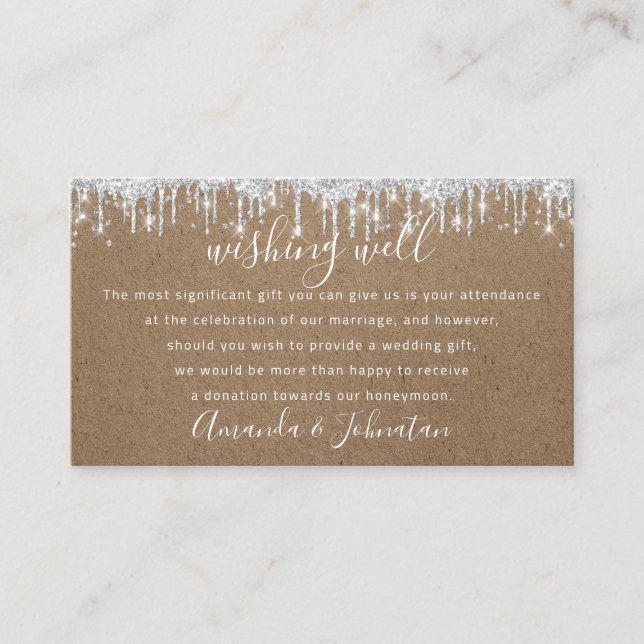 Deseando Bien Para El Papel De Invitación De Boda  (Anverso)