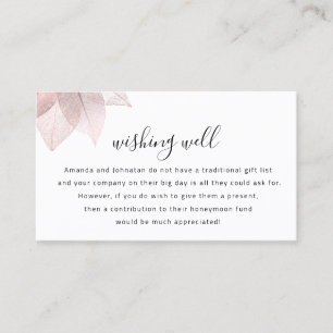 Deseando Bien Para El Regalo De Invitación De Boda