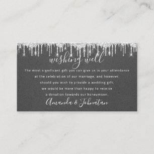 Deseando Bien Para Invitación De Boda Plata Kraft