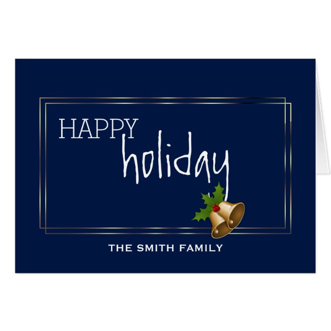 Deseando felices Navidades de jingle de feriado (Anverso (Horizontal))