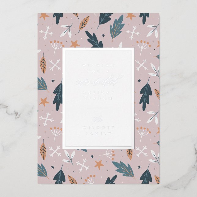 DESEANDO UNA MARAVILLOSA FESTIVIDAD | Añadir la fo (Anverso)