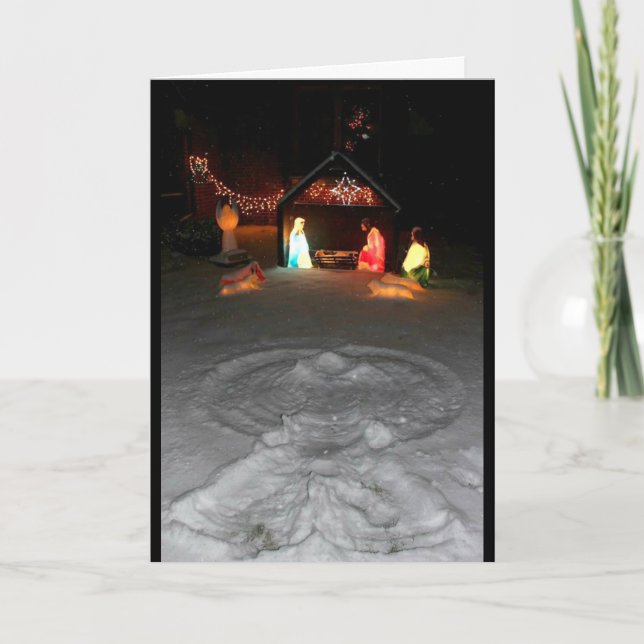 Deseándole navidad bendecido (Anverso)