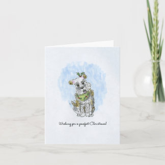 ¡deseándole navidad de un pawfect!