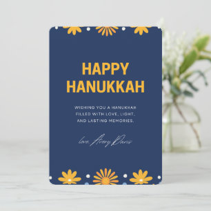 Deseándole una invitación de Janucá