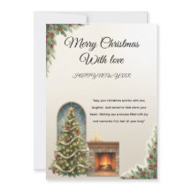 Deseándote Magia de Navidad, Tarjetas de Navidad