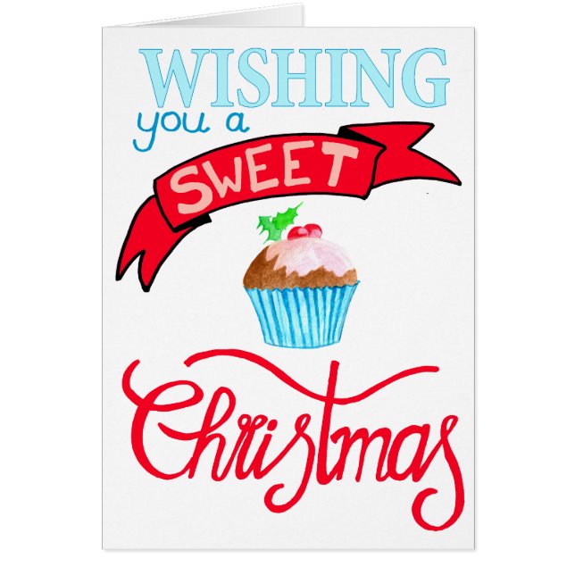 Deseándote Navidades muy dulces (Frente)