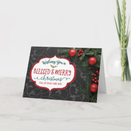 Deseándote un Feliz y Bendito Navidad