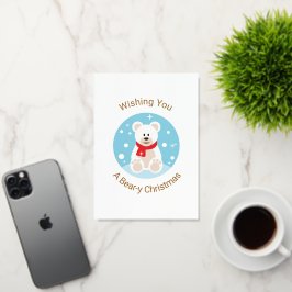 Deseándote Un Navidad De Oso