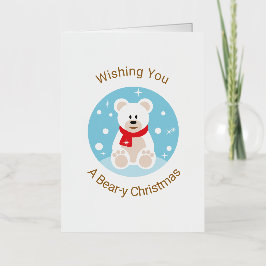 Deseándote Un Navidad De Oso