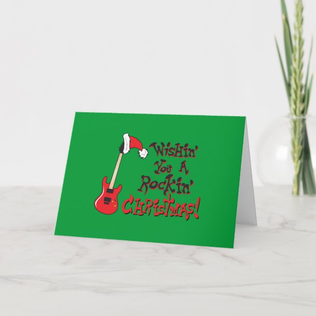 Deseándote un Navidad de rock para cerrar las almo (Anverso)